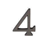 C1564 4-MB Heritage Brass Numeral 4 Concealed Fix 76mm (3") Matt Bronze finish