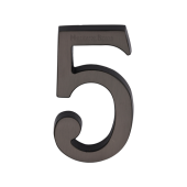 C1564 5-MB Heritage Brass Numeral 5 Concealed Fix 76mm (3") Matt Bronze finish