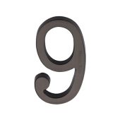 C1564 9-MB Heritage Brass Numeral 9 Concealed Fix 76mm (3") Matt Bronze finish