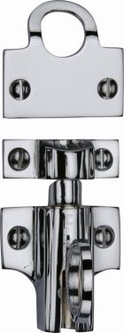 Click Here To Enlarge This Photo Of V1117-PC Heritage Brass Fanlight Catch Polished Chrome Finish