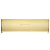 V860 403-SB Heritage Brass Interior Letterflap 400mm x 100mm Satin Brass finish