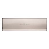 V860 403-SN Heritage Brass Interior Letterflap 400mm x 100mm Satin Nickel finish