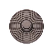 RR1186-MB Heritage Brass Reeded Bell Push 53mm Matt Bronze finish