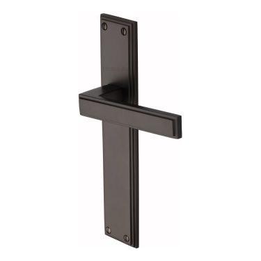 Click Here To Enlarge This Photo Of ATL6710-MB Heritage Brass Atlantis Long Lever Latch Matt Bronze finish