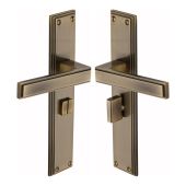 ATL6730-AT Heritage Brass Atlantis Long Bathroom set Antique Brass finish