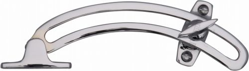 Click Here To Enlarge This Photo Of V1118-PC Heritage Brass Quadrant Stay Polished Chrome Finish