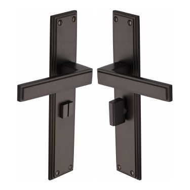 Click Here To Enlarge This Photo Of ATL6730-MB Heritage Brass Atlantis Long Bathroom set Matt Bronze finish