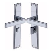 ATL6730-PC Heritage Brass Atlantis Long Bathroom set Polished Chrome finish