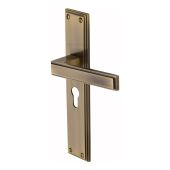 ATL6748-AT Heritage Brass Atlantis Long Euro Profile Antique Brass finish