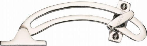 Click Here To Enlarge This Photo Of V1118-PNF Heritage Brass Quadrant Stay Polished Nickel Finish