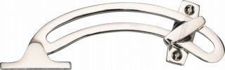 V1118-PNF Heritage Brass Quadrant Stay Polished Nickel Finish