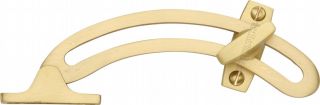 V1118-SB Heritage Brass Quadrant Stay Satin Brass Finish