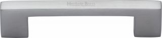 C0337 96-SC Heritage Brass Cabinet Pull Metro Design 96mm ctc Satin Chrome Finish