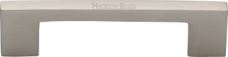 C0337 96-SN Heritage Brass Cabinet Pull Metro Design 96mm ctc Satin Nickel Finish