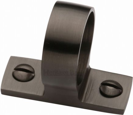 Click Here To Enlarge This Photo Of V1120-MB Heritage Brass Sash Ring Matt Bronze Finish