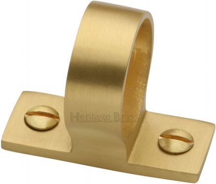 Click Here To Enlarge This Photo Of V1120-SB Heritage Brass Sash Ring Satin Brass Finish