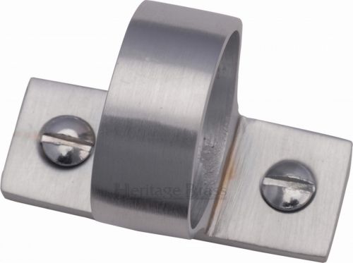 Click Here To Enlarge This Photo Of V1120-SC Heritage Brass Sash Ring Satin Chrome Finish