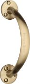 V1140-SB Heritage Brass Pull Handle Satin Brass Finish