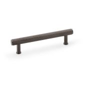 AW809R-128-DBZPVD - Alexander & Wilks Reeded T-Bar Cabinet Pull 128mm Centres - Dark Bronze
