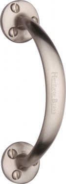 Click Here To Enlarge This Photo Of V1140-SN Heritage Brass Pull Handle Satin Nickel Finish