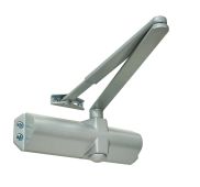 TS.3204BC.FB.SE - Rutland Size 3-4 Contract Overhead Door Closer with Backcheck - Silver