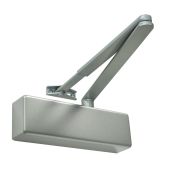 TS.3204BC.SLFB.SESE - Rutland Size 3-4 Contract Overhead Door Closer with Backcheck - Silver