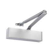 TS.4204DABC.SRFB.SESE - Rutland Size 2-4 Overhead Door Closer with Backcheck & Delayed Action - Silver