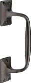 V1150 202-MB Heritage Brass Door Pull Handle Cranked Design 8" Matt Bronze Finish