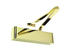 TS.5204BC.SRFB.PVDPVD - Rutland Size 2-4 Overhead Door Closer with Backcheck - Polished Brass
