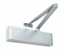TS.5204BC.SRFB.SESE - Rutland Size 2-4 Overhead Door Closer with Backcheck - Silver