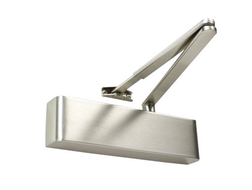 Click Here To Enlarge This Photo Of TS.5204DABC.SRFB.SNPSNP - Rutland Size 2-4 Overhead Door Closer with Backcheck & Delayed Action - Satin Nickel