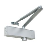 TS.9205.FB.SE - Rutland Size 2-5 Designer Slimline Overhead Door Closer - Silver