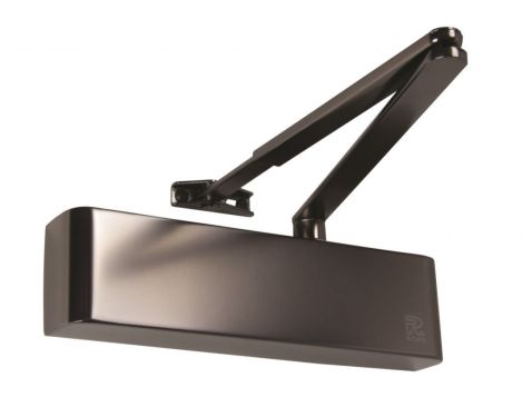 Click Here To Enlarge This Photo Of TS.9205DABC.SRFB.APAP - Rutland Size 2-5 Designer Slimline Overhead Door Closer with Backcheck & Delayed Action - Antique Pewter