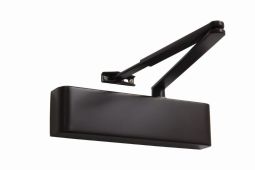 TS.9205DABC.SRFB.DBDB - Rutland Size 2-5 Designer Slimline Overhead Door Closer with Backcheck & Delayed Action - Dark Bronze