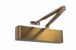 TS.9205DABC.SRFB.MBMB - Rutland Size 2-5 Designer Slimline Overhead Door Closer with Backcheck & Delayed Action - Medium Bronze