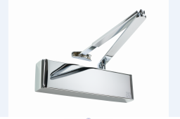 TS.9206DABC.SRFB3.PSSPSS - Rutland Size 2-6 Designer Slimline Overhead Door Closer with Backcheck & Delayed Action - Polished Stainless Steel