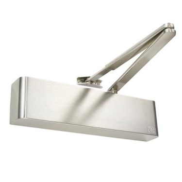 Click Here To Enlarge This Photo Of TS.9206DABC.SRFB3.SNPSNP - Rutland Size 2-6 Designer Slimline Overhead Door Closer with Backcheck & Delayed Action - Satin Nickel