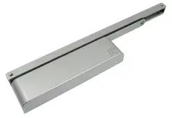 TS.24.SE - Rutland Size EN.2-4 Ezykam Overhead Slide Arm Door Closer - Silver