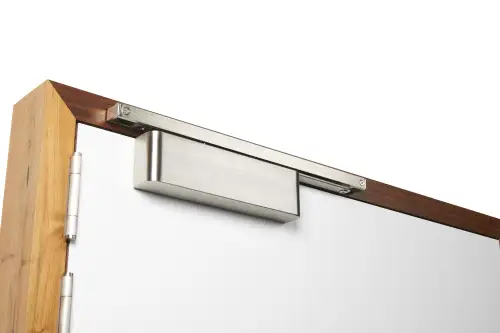 Click Here To Enlarge This Photo Of TS.24.SNP - Rutland Size EN.2-4 Ezykam Overhead Slide Arm Door Closer - Satin Nickel