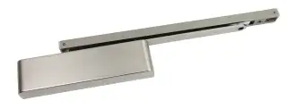 TS.24.SNP - Rutland Size EN.2-4 Ezykam Overhead Slide Arm Door Closer - Satin Nickel