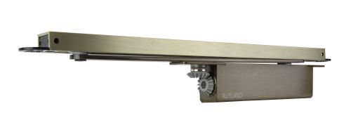 Click Here To Enlarge This Photo Of ITS.11204.2.5.AB - Rutland Size 2-4 Concealed Cam Action Door Closer c/w SA Connector Bar - Antique Brass