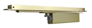ITS.11204.2.5.PVD - Rutland Size 2-4 Concealed Cam Action Door Closer c/w SA Connector Bar - Polished Brass