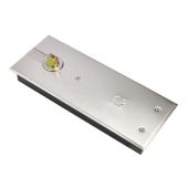 TS.7004NHO.DAX.SS - Rutland Size 4 Double Action (Non Hold Open) Floor Spring with Backcheck & Stainless Steel Cover Plates