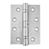 Eclipse 14935 Grade 11 Satin Chrome (Mild Steel) Ball Bearing Hinges 102 x 76 x 2.7mm