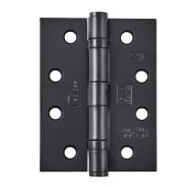 Eclipse 14112 Grade 11 Matt Black (Mild Steel) Ball Bearing Hinges 102 x 76 x 2.7mm