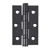 Eclipse 14917 Grade 7 Matt Black (Stainless Steel) Ball Bearing Hinges 76 x 51 x 2mm