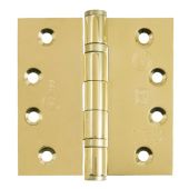 Eclipse 14841EBP Grade 13 Polished Brass (Stainless Steel) Ball Bearing Hinges 102 x 102 x 3mm