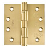 Eclipse 14841SBP Grade 13 Satin Brass (Stainless Steel) Ball Bearing Hinges 102 x 102 x 3mm