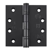 Eclipse 14841BLK Grade 13 Matt Black (Stainless Steel) Ball Bearing Hinges 102 x 102 x 3mm