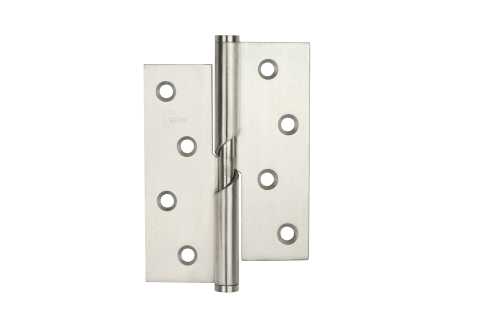 Click Here To Enlarge This Photo Of Eclipse 14843 Satin Stainless Steel Rising Hinges 102 x 76 x 2mm (Left Hand)